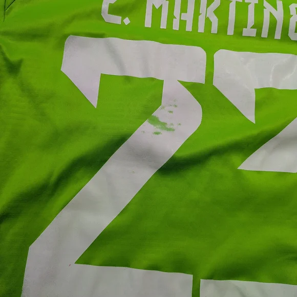 Adidas Neon Green Soccer Jersey